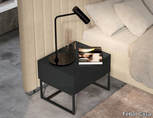 GALA - Bedside table with drawers _ Febal Casa