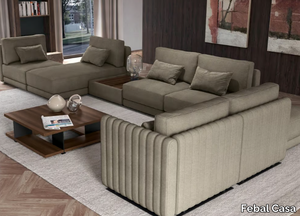 SOFTCASE 02 - Sectional fabric sofa with chaise longue _ Febal Casa