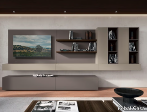 QUARANTACINQUE 03 - TV wall system _ Febal Casa