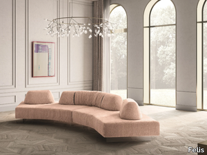 GRAVITY - Sectional fabric sofa _ Felis