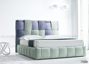 TIFFANY - Fabric double bed with upholstered headboard _ Felis