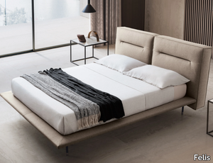 MOONLIGHT - Upholstered fabric bed _ Felis