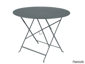 BISTRO - Folding round steel garden table _ Fermob