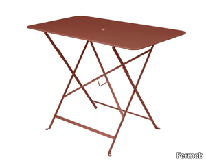 BISTRO - Folding rectangular steel garden table _ Fermob