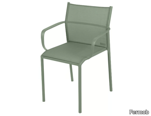 CADIZ - Batyline® garden chair with armrests _ Fermob