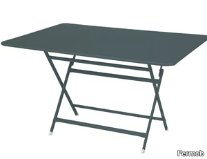 CARACTÈRE - Folding rectangular steel garden table _ Fermob