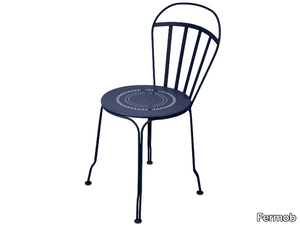 LOUVRE - Stackable steel garden chair _ Fermob