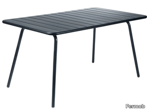 LUXEMBOURG - Rectangular aluminium garden table _ Fermob