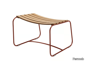 SURPRISING TEAK - Garden footstool _ Fermob