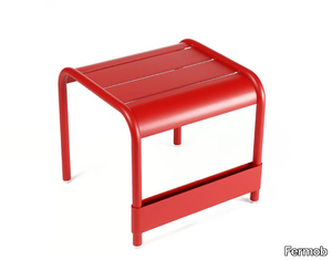 LUXEMBOURG - Square aluminium garden side table _ Fermob