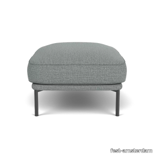 Natural Pouf medium - Mace Slate - 3350