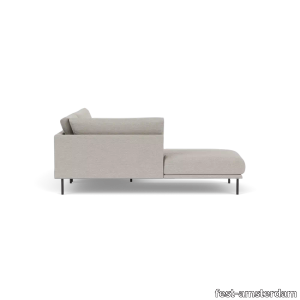 Astin Corner sofa longchair - left - Sydney Beige - 22