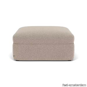 Bowie Pouf large - Alpine Natural - 01