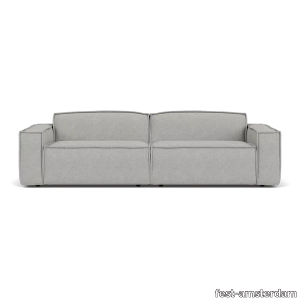 Edge 3-seat Sofa - Hallingdal 65 Light grey - 116