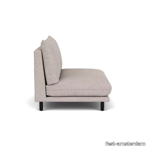 Frankie 1,5-seat no arms - Polvere Beige - 21