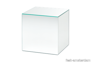 Tintin Side table - Transparent