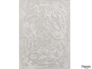 META OFFWHITE - Handmade rectangular rug _ Feyyn