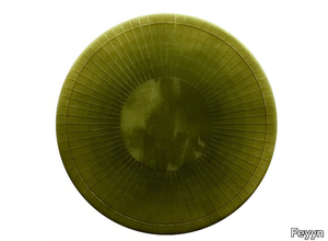 NIPPON GREEN - Round handmade rug _ Feyyn