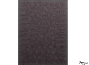 FEATHERS VIOLET - Rectangular handmade rug _ Feyyn