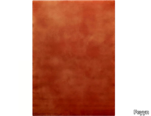 SENSUAL VIVID ORANGE - Handmade rectangular rug _ Feyyn