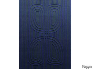 WRONG EIGHT BLUE - Handmade rectangular rug _ Feyyn