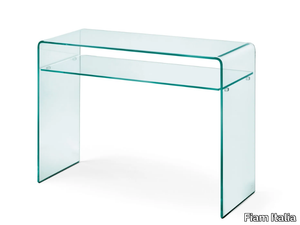 RIALTO - Rectangular glass console table _ Fiam Italia