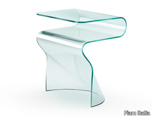 TOKI - Glass coffee table / bedside table _ Fiam Italia