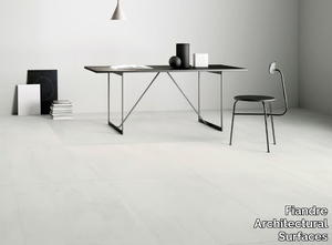 0F COOL - Indoor/outdoor porcelain stoneware wall/floor tiles with concrete effect _ Fiandre Architectural Surfaces