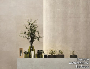 URBAN PINK ACTIVE - Antibacterial porcelain stoneware wall tiles with stone effect _ Fiandre Architectural Surfaces