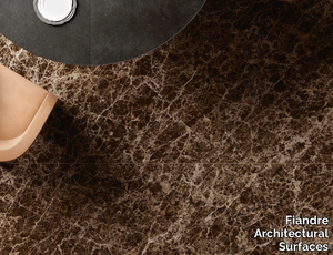 DEEP EMPERADOR - Porcelain stoneware wall/floor tiles with marble effect _ Fiandre Architectural Surfaces