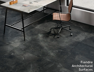 BLACK AION - Indoor porcelain stoneware wall tiles _ Fiandre Architectural Surfaces