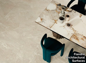 BRECCIA SARDA - Porcelain stoneware wall/floor tiles with marble effect _ Fiandre Architectural Surfaces