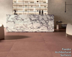 MARSALA RED - Porcelain stoneware wall/floor tiles _ Fiandre Architectural Surfaces