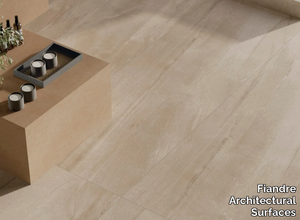 MEGAGREIGE - Porcelain stoneware flooring with stone effect _ Fiandre Architectural Surfaces