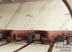 PALISSANDRO WHITE - Porcelain stoneware wall/floor tiles with marble effect _ Fiandre Architectural Surfaces