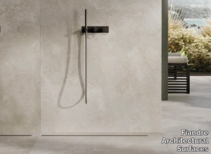 WHITE AION - Indoor porcelain stoneware wall tiles _ Fiandre Architectural Surfaces