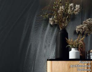 LUCE BLACK - Antibacterial indoor porcelain stoneware wall tiles _ Fiandre Architectural Surfaces