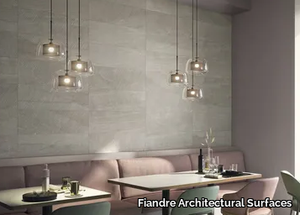 BASALTO GRIGIO ACTIVE - Antibacterial porcelain stoneware wall/floor tiles with stone effect _ Fiandre Architectural Surfaces