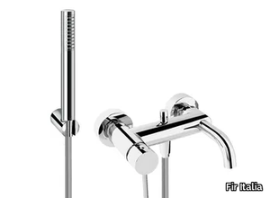 CLEO 84 - 8434017 - Wall-mounted bathtub mixer with hand shower _ Fir Italia