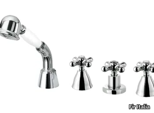 ALISON 33 - 3347422 - 4 hole bathtub set with hand shower _ Fir Italia