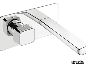 DAILY CUBE 45 - 4510108 - 2 hole wall-mounted washbasin mixer with plate _ Fir Italia