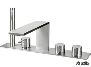 LIFESTEEL 59 - 5931404 - Stainless steel bathtub set with hand shower _ Fir Italia