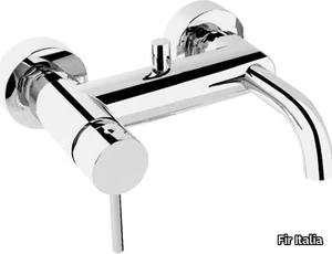 CLEO 84 - 8434000 - Wall-mounted brass bathtub mixer with diverter _ Fir Italia