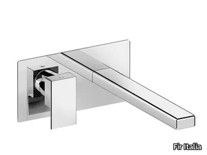 KELIO 63 - 6310208 - Wall-mounted brass washbasin mixer with plate _ Fir Italia