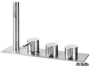 LIFESTEEL 59 - 5931504 - Stainless steel bathtub set with hand shower _ Fir Italia