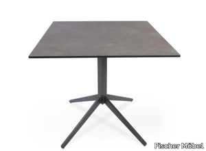 ATLANTIC - Square drop-leaf fm-ceramtop table _ Fischer Möbel