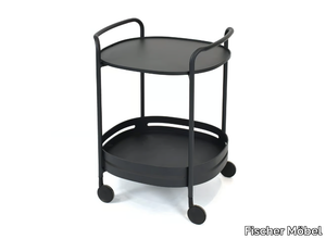 RIVA SMALL - Aluminium drinks trolley _ Fischer Möbel