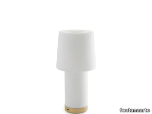 CAMEO - Rechargeable blown glass table lamp _ FontanaArte