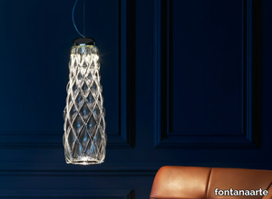 PINECONE - Blown glass pendant lamp _ FontanaArte