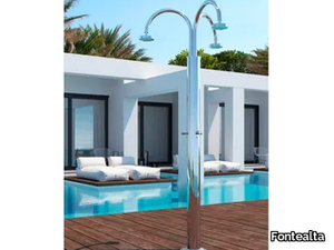 IDRA C140.3 - Stainless steel outdoor shower _ Fontealta